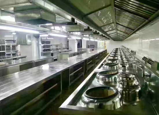 四川中核高通药业职工食堂麻豆视频免费下载设备工程图片2