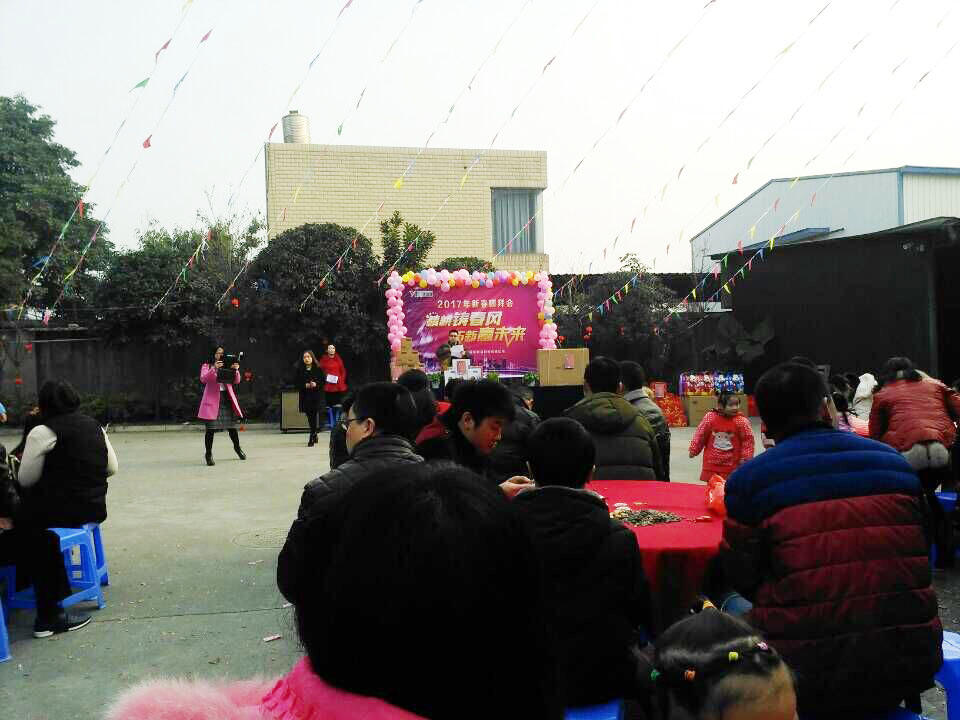 欢祝麻豆视频在线播放2017年新春团拜会顺利召开